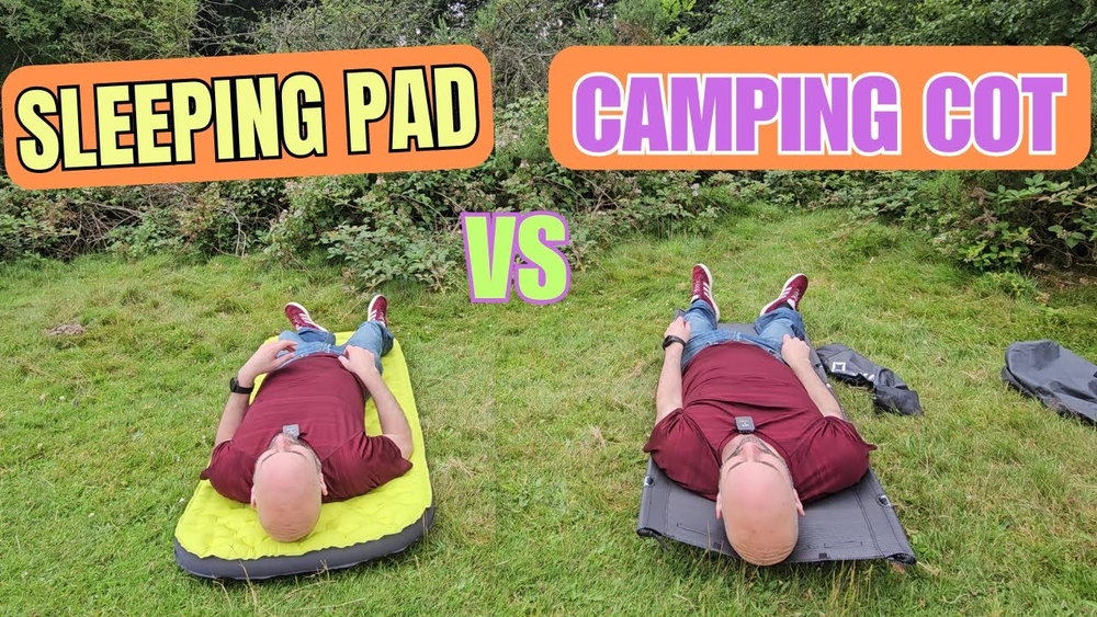 Camping Cot Vs Sleeping Pad