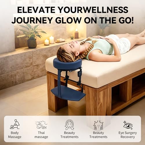 Massage Headrest For Bed With Tray