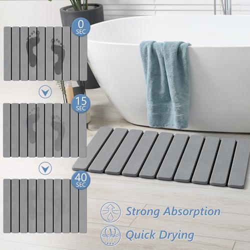 Foldable Stone Bath Mat