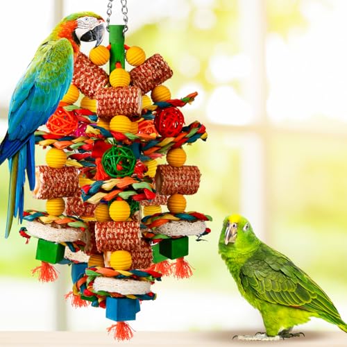 Parrot Toys For Large Birds