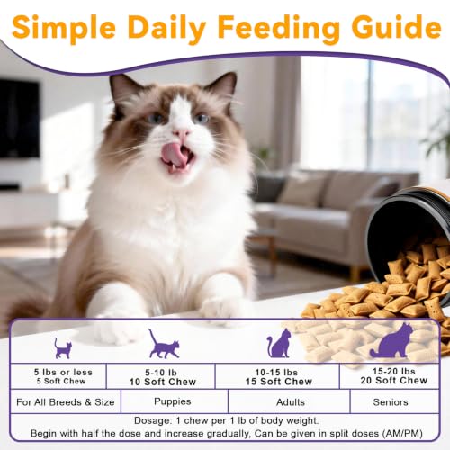 Cat Vitamins Crunchy&Creamy Chews