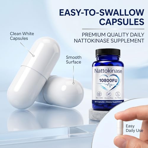 Organic Nattokinase Supplement 10800 Fu