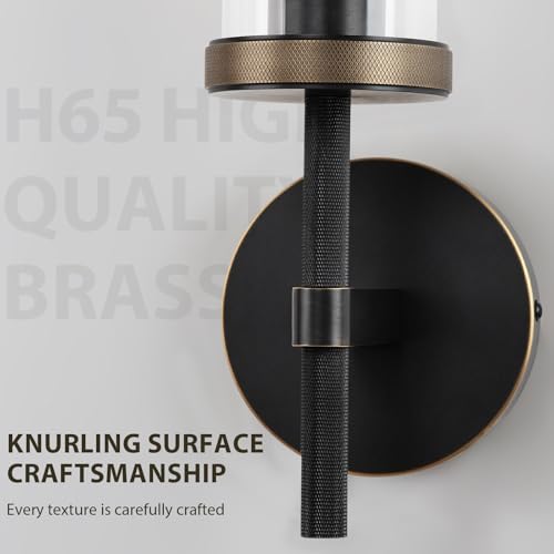 Long Clear Glass Tube Lampshade